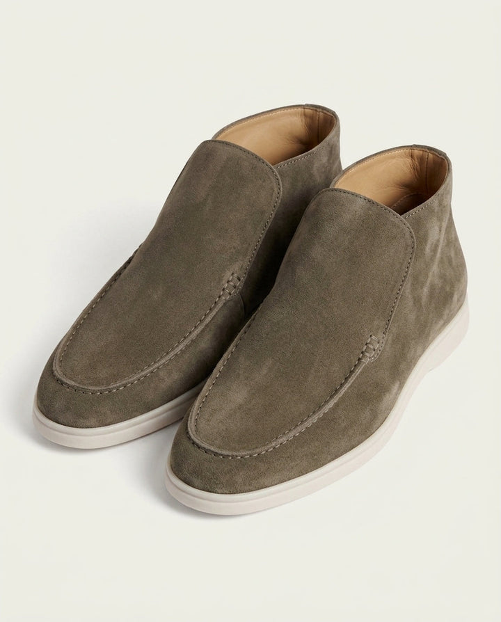 Walter™ | High-Top Loafers Olive Green