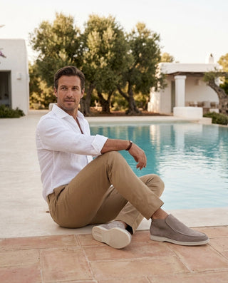 Barry™ | High-Top Loafers Taupe