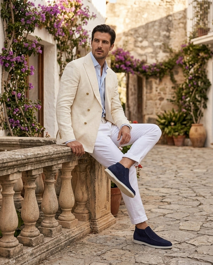 Arnold™ | High-Top Loafers Navy