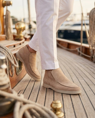 Monty™ | High-Top Loafers Beige