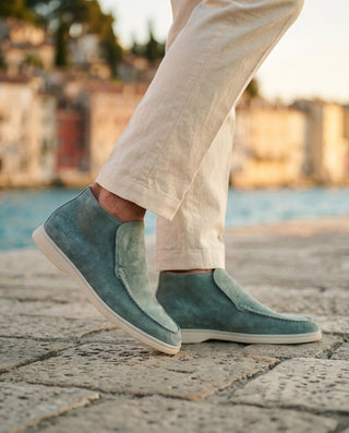 Mick™ | High-Top Loafers Mint Green