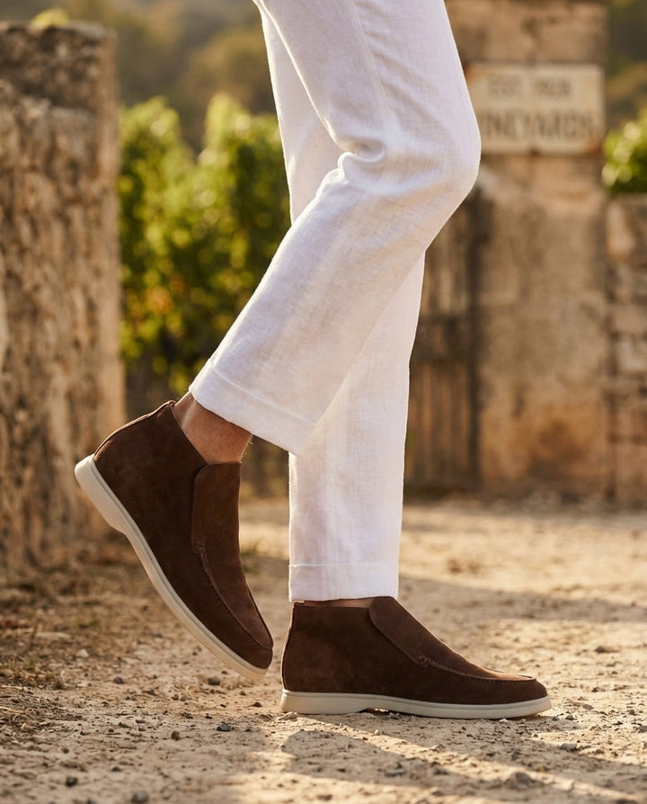 Hal™ | High-Top Loafers Brown