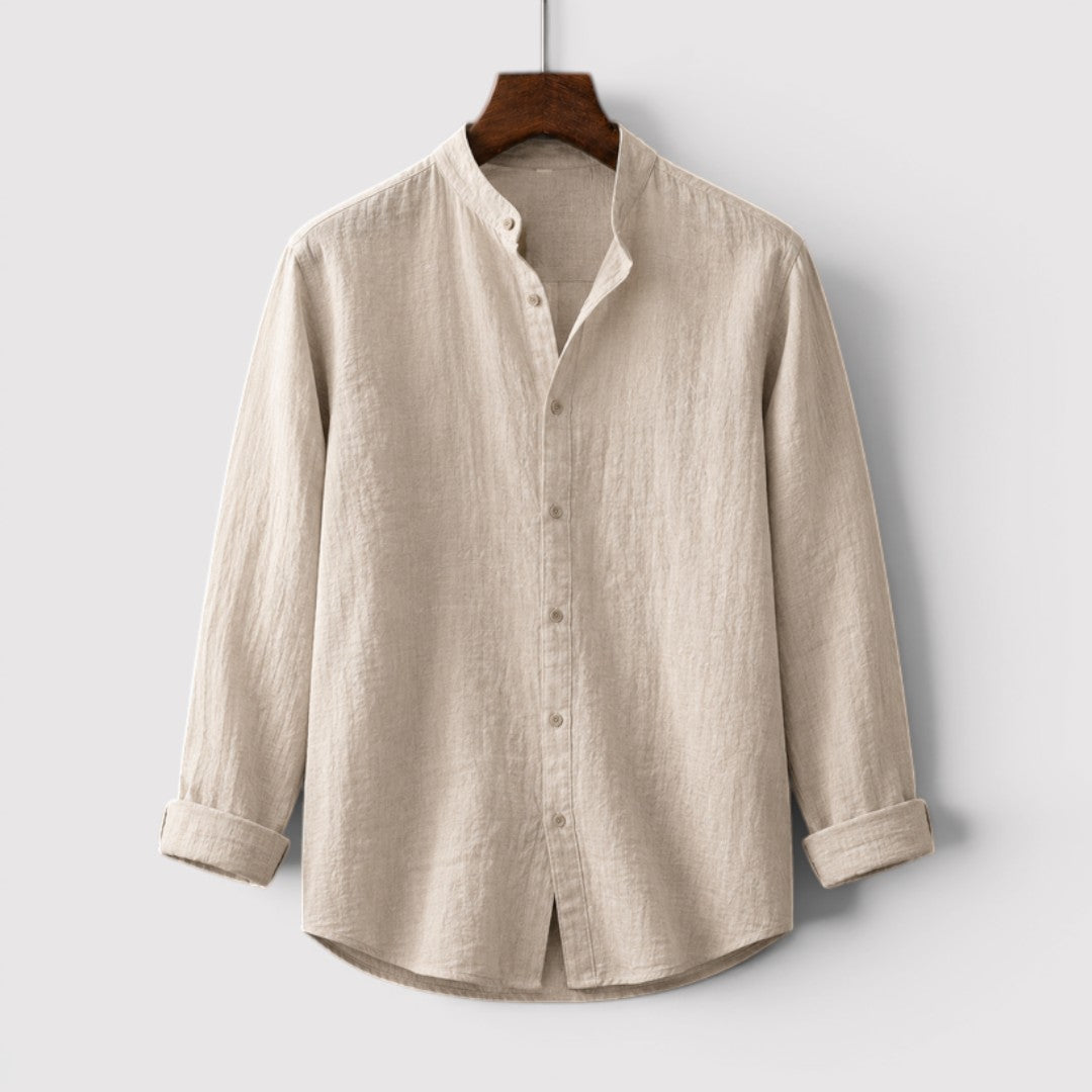 Rory™ | Mandarin Collar Shirt