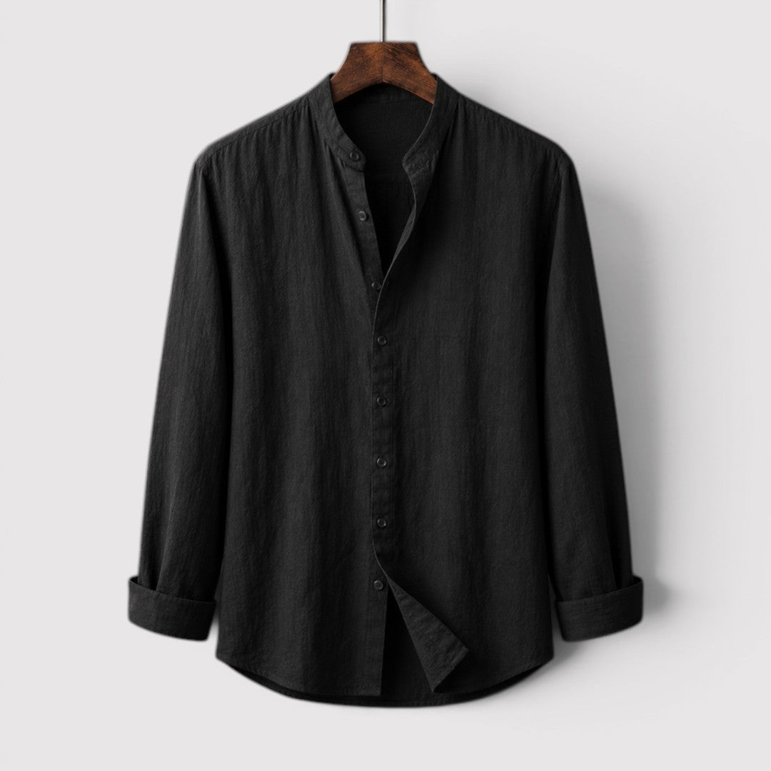Rory™ | Mandarin Collar Shirt