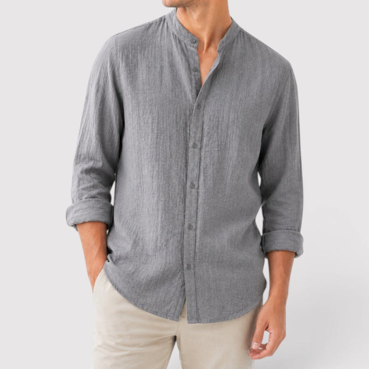 Rory™ | Mandarin Collar Shirt