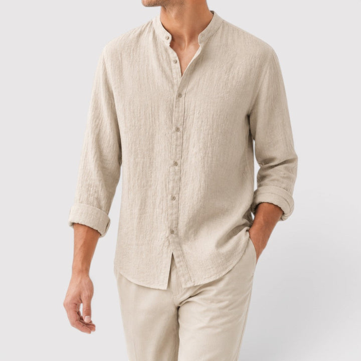 Rory™ | Mandarin Collar Shirt
