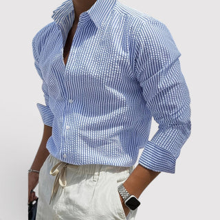 Seamus™ | Lightweight Striped Shirt