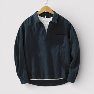 Abe™ | Classic Collar Long Sleeve Shirt