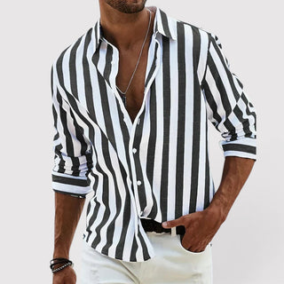 Jacob™ | Breathable Striped Shirt