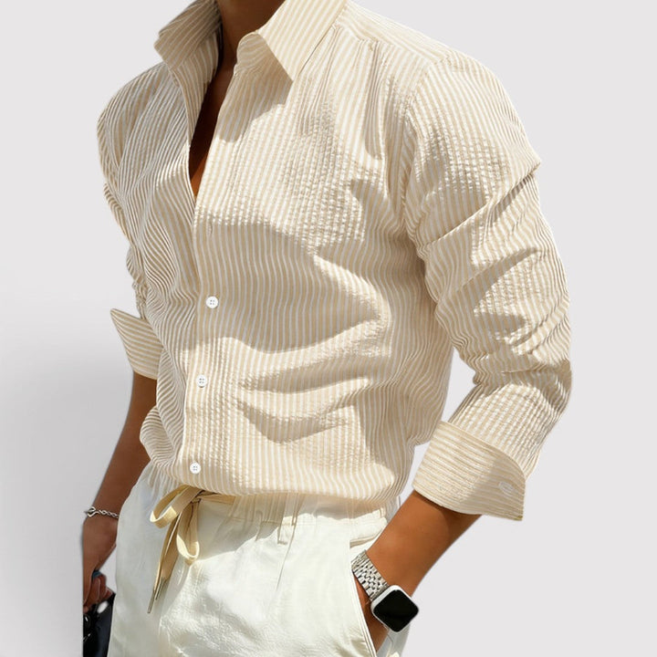 Seamus™ | Lightweight Striped Shirt