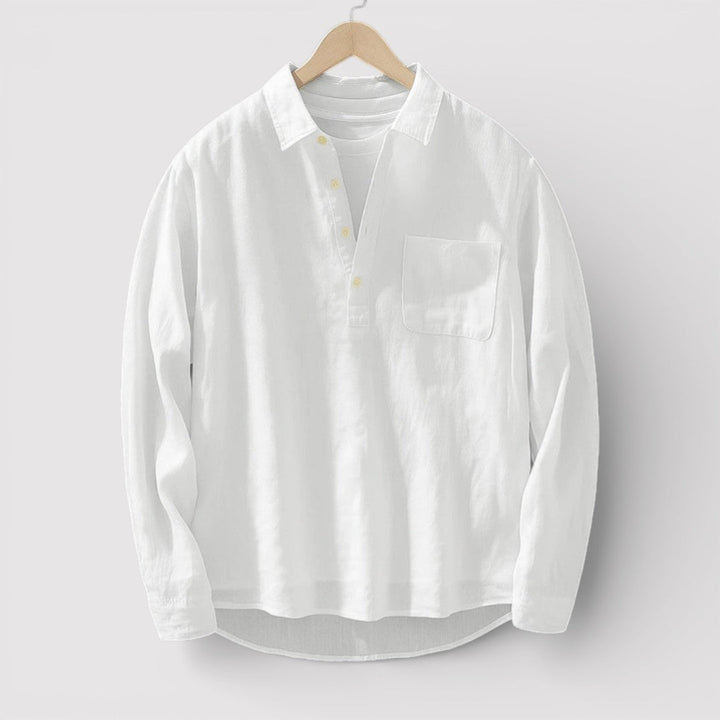 Abe™ | Classic Collar Long Sleeve Shirt