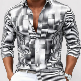 Darryl™ | Breathable Striped Shirt