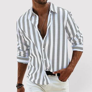 Jacob™ | Breathable Striped Shirt