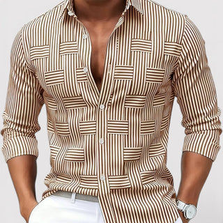 Darryl™ | Breathable Striped Shirt