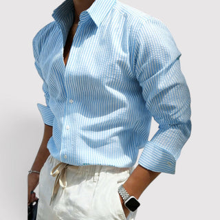 Seamus™ | Lightweight Striped Shirt