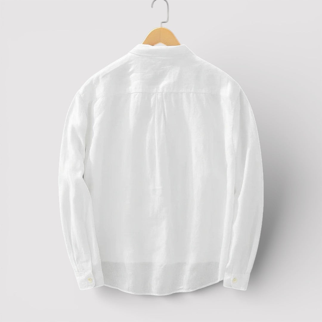 Abe™ | Classic Collar Long Sleeve Shirt