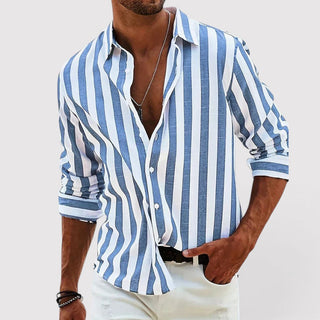 Jacob™ | Breathable Striped Shirt