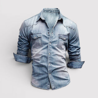 Clayton™ | Long Sleeve Shirt with Chest Pocket