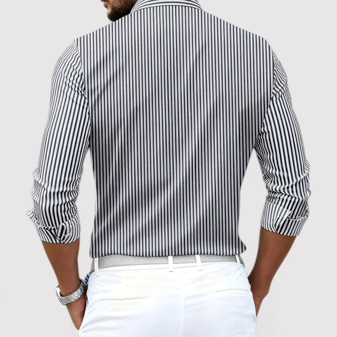 Darryl™ | Breathable Striped Shirt