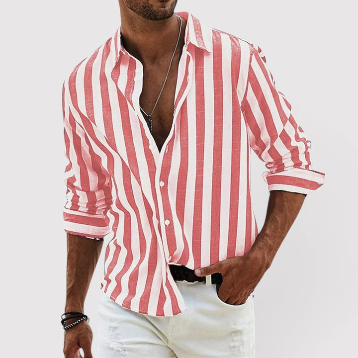Jacob™ | Breathable Striped Shirt