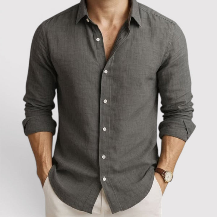 Monty™ | Lightweight Relaxed-Fit Long Sleeve Shirt
