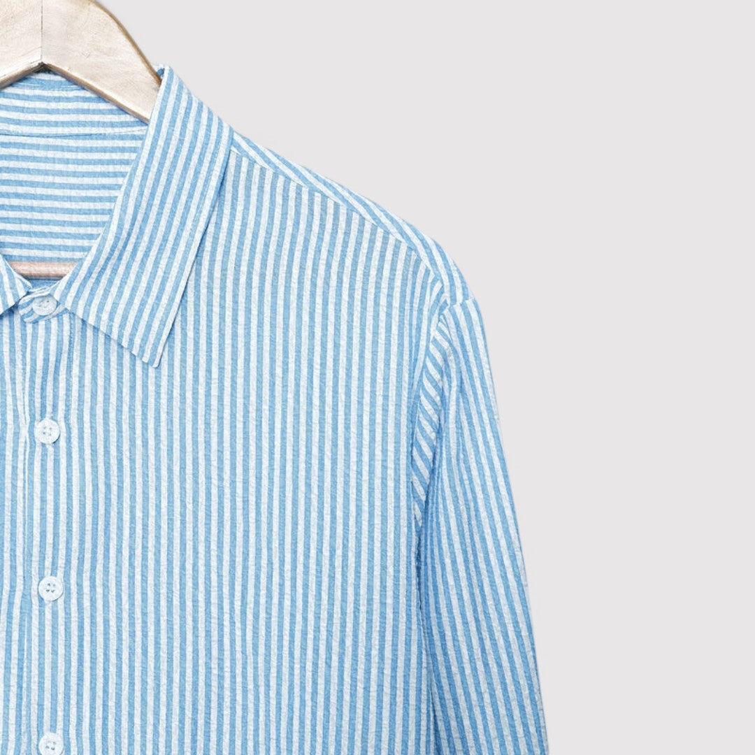 Seamus™ | Lightweight Striped Shirt