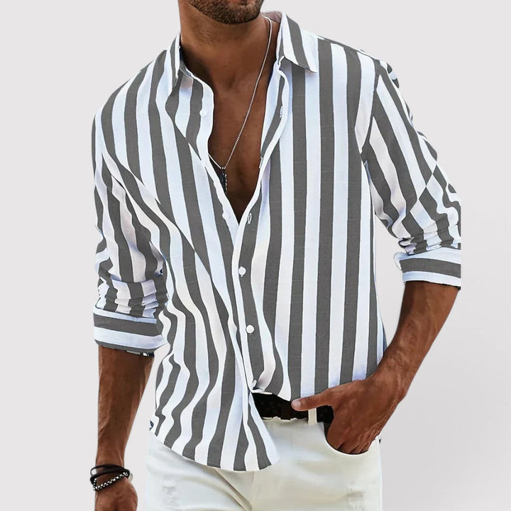 Jacob™ | Breathable Striped Shirt