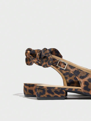 Aleena™ Chic Leopard Print Flats