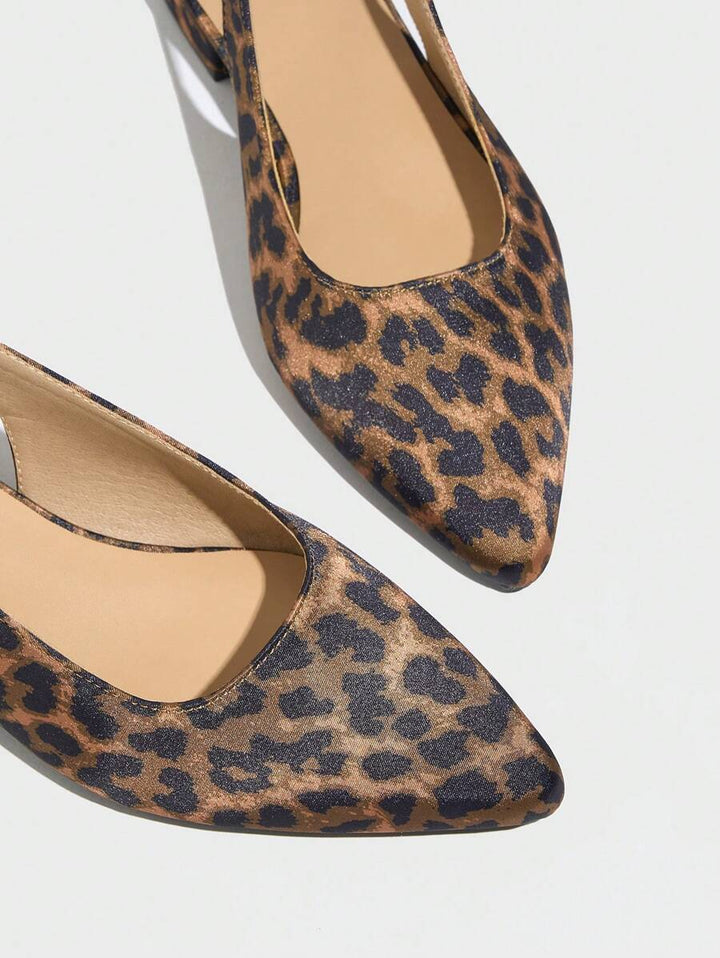 Aleena™ Chic Leopard Print Flats