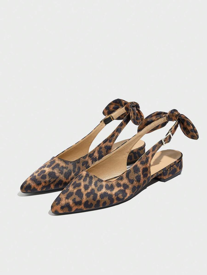 Aleena™ Chic Leopard Print Flats