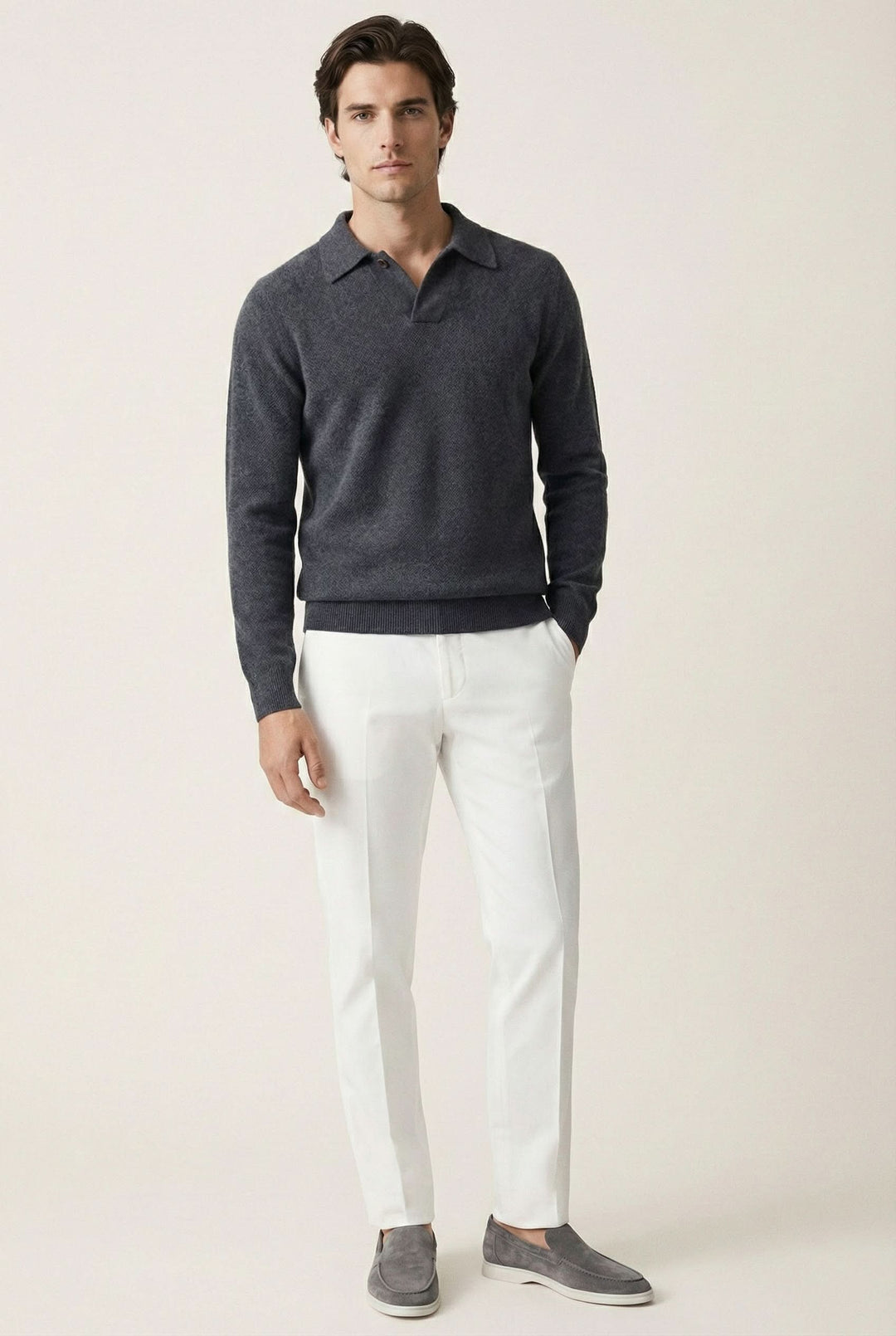 Henry™ | Grey Summer Loafers