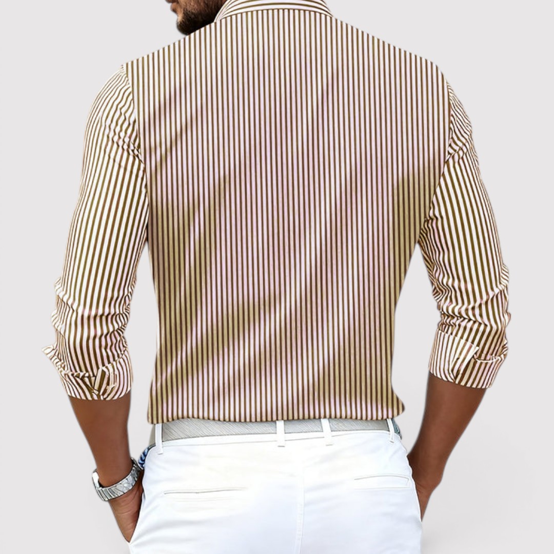 Darryl™ | Breathable Striped Shirt