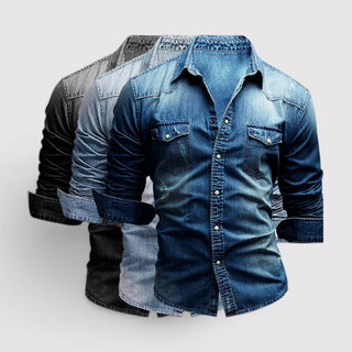 Clayton™ | Long Sleeve Shirt with Chest Pocket