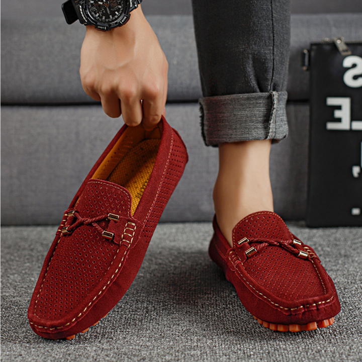 Rowan™ | Breathable Perforated Loafers