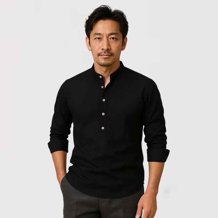 Jonah™ | Classic Half-Button Shirt