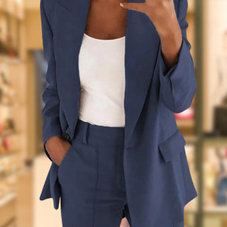 Lapel Slimming Suit