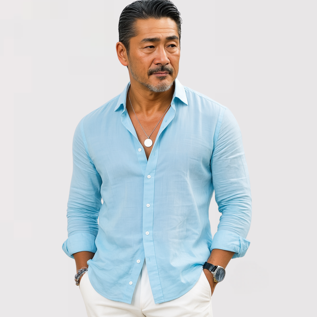 Chester™ | Airy Shirt with Open Collar