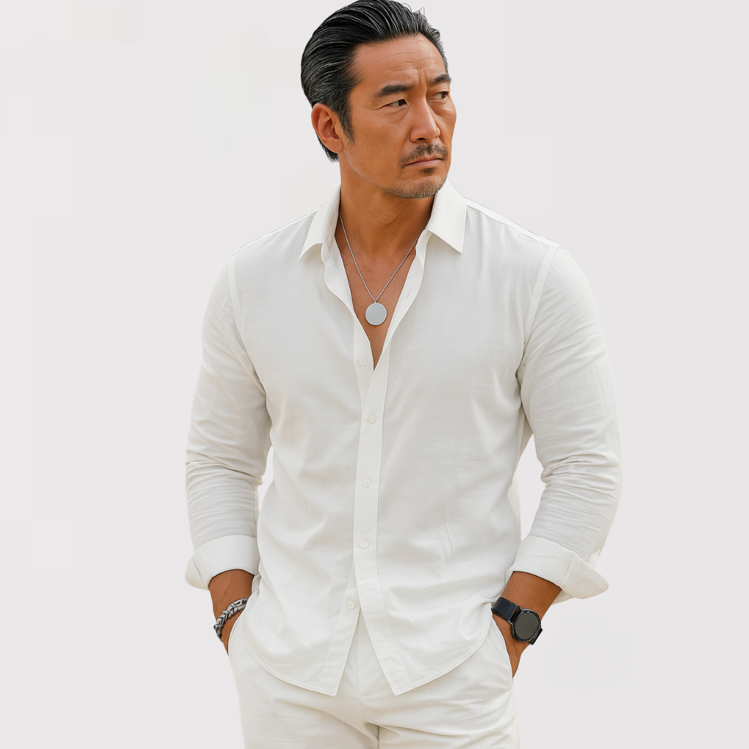 Chester™ | Airy Shirt with Open Collar