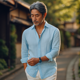 Chester™ | Airy Shirt with Open Collar