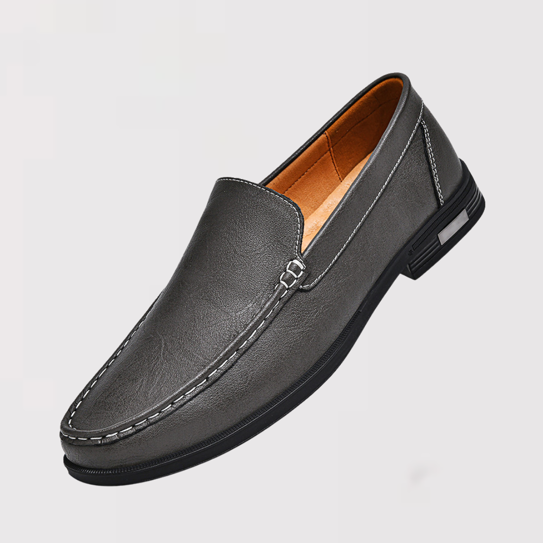 Herb™ | Classic Slip-On Loafers, Elastic Sides