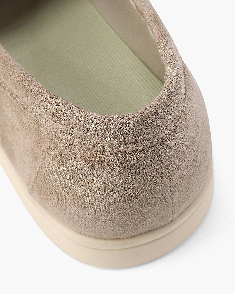 Noosa™ | Elegant Slip-On Loafers Taupe