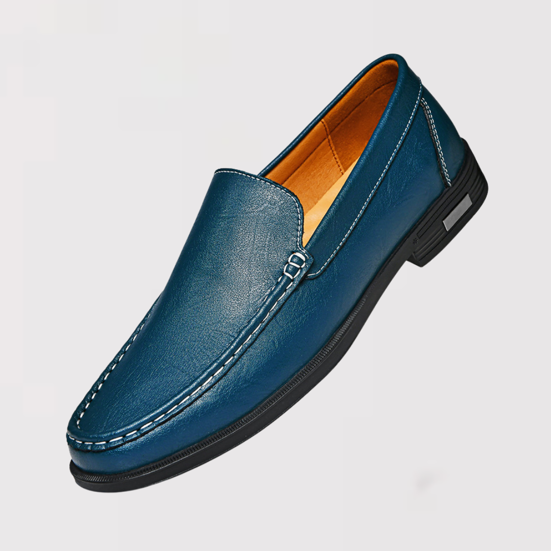 Herb™ | Classic Slip-On Loafers, Elastic Sides