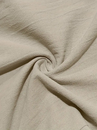 NICHOLS | Wide-Leg Linen Trousers with Drawstring