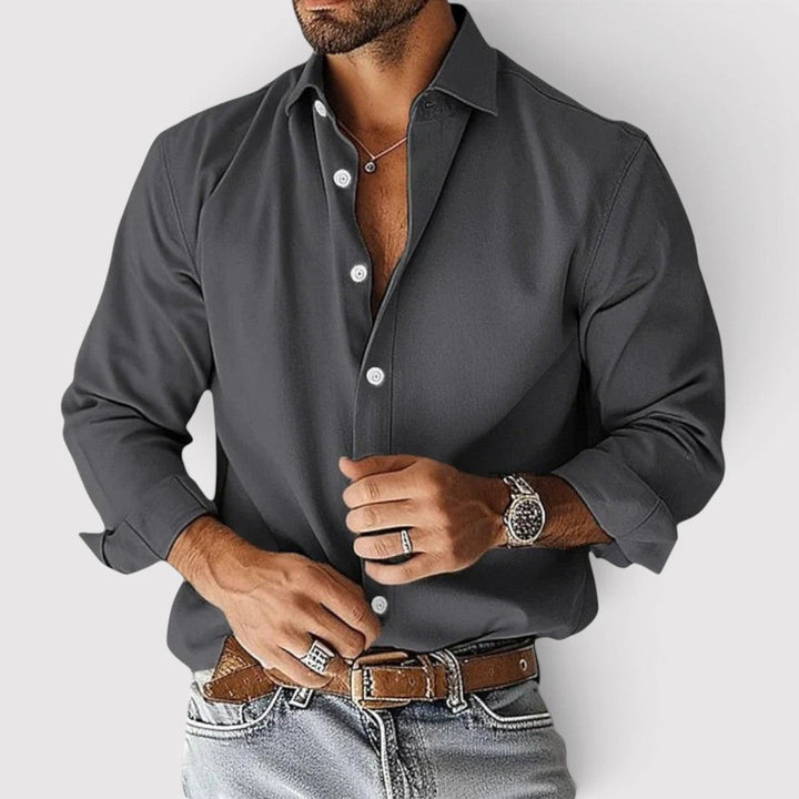 Glenn™ | Classic Long-Sleeve Shirt