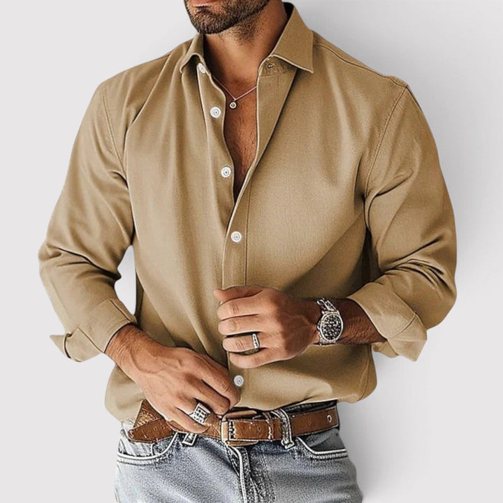 Glenn™ | Classic Long-Sleeve Shirt