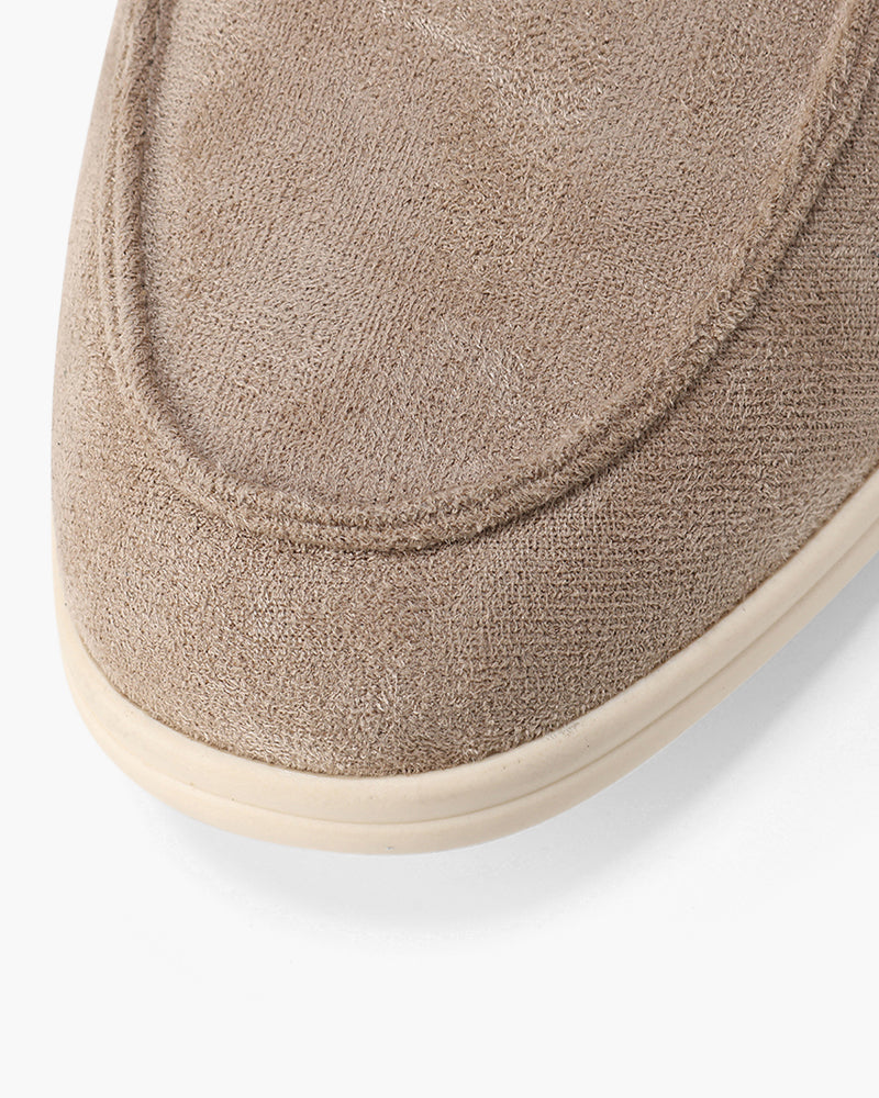 Noosa™ | Elegant Slip-On Loafers Taupe