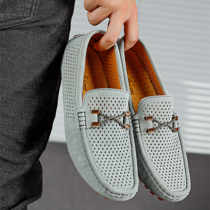 Rowan™ | Breathable Perforated Loafers