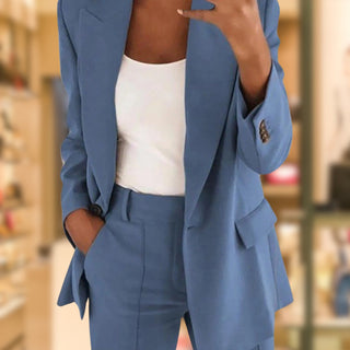 Lapel Slimming Suit