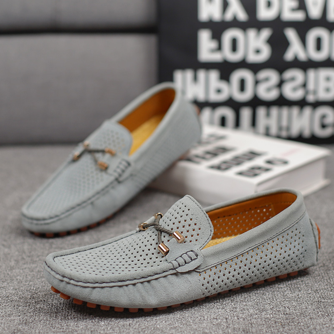 Rowan™ | Breathable Perforated Loafers