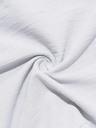 NICHOLS | Wide-Leg Linen Trousers with Drawstring